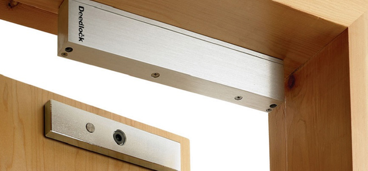 Magnetic lock installation Lompoc